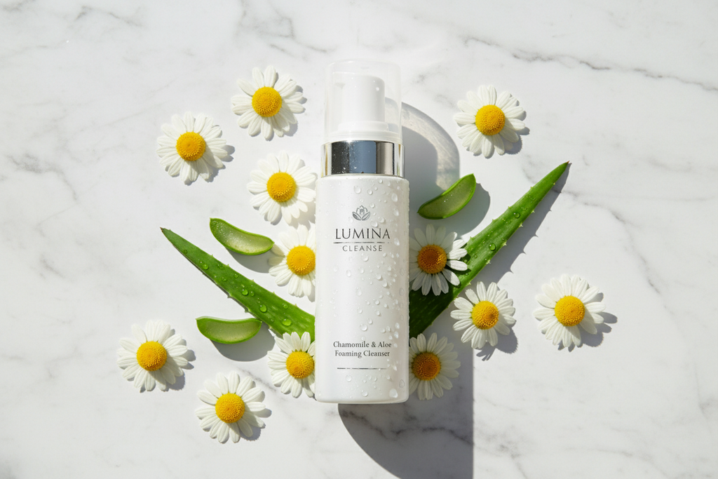 Gentle Foaming Facial Cleanser - Chamomile & Aloe