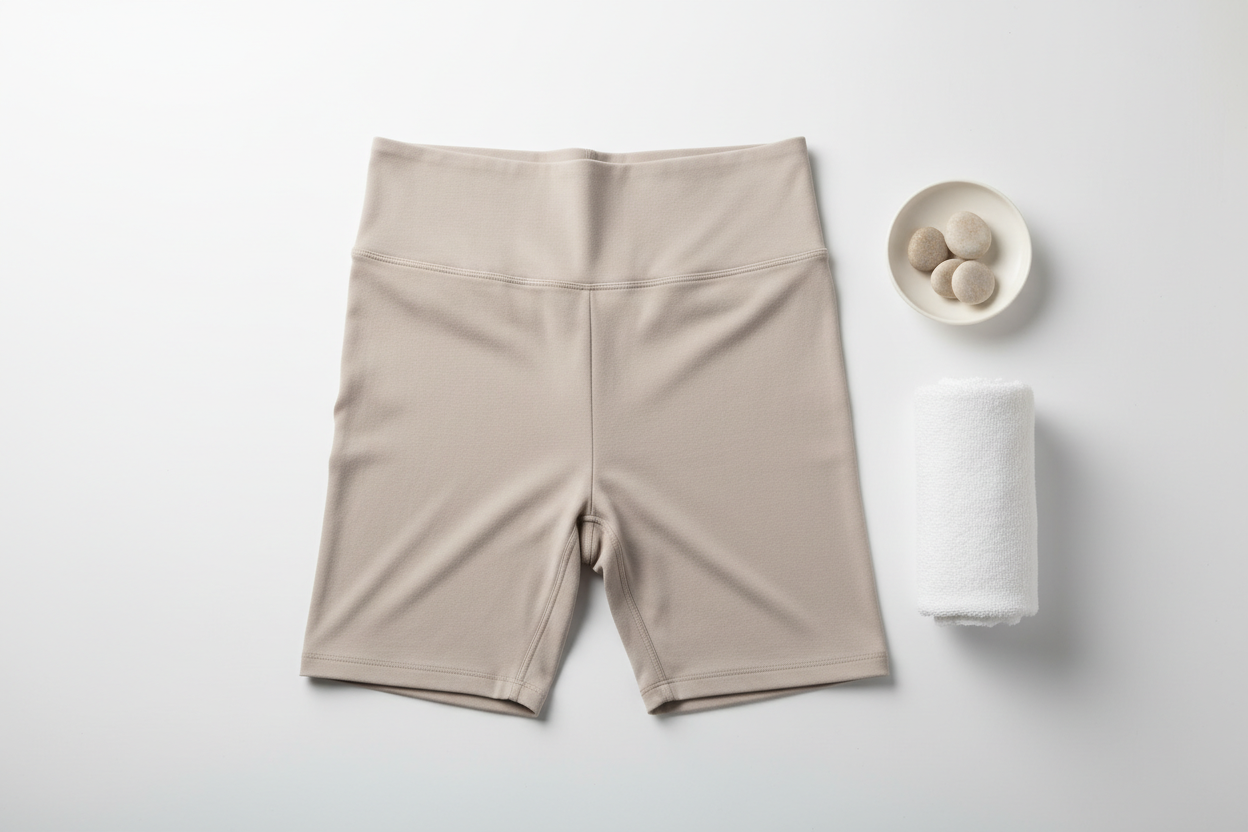 High-Waisted Biker Shorts