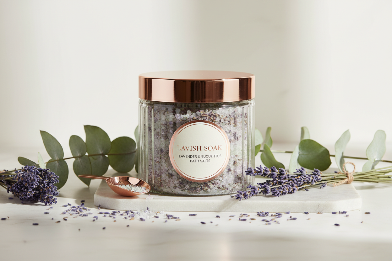 Lavender Eucalyptus Bath Salts