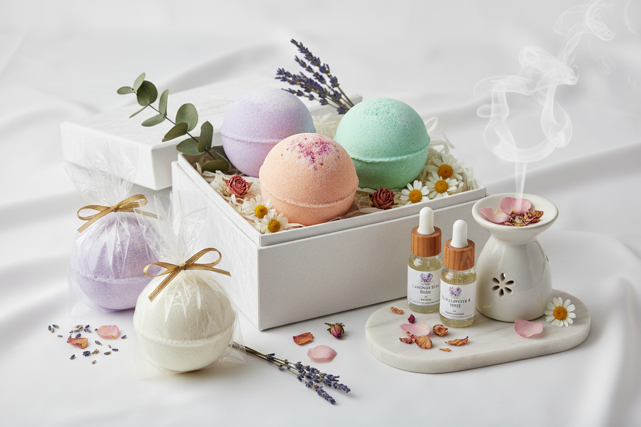 Luxury Bath Bombs Gift Set